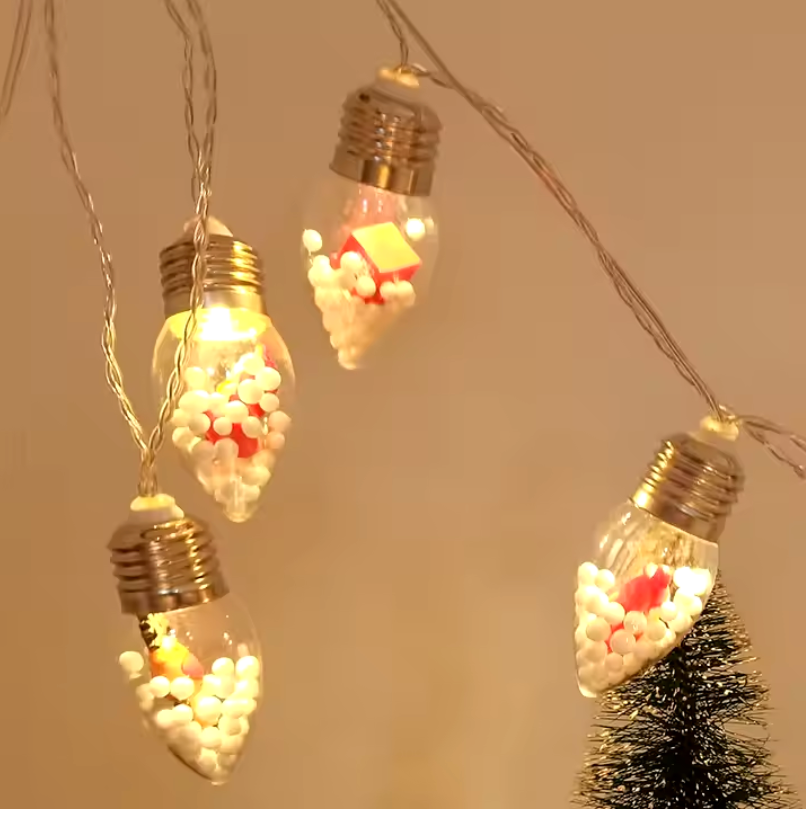 SLSL21-IP44 candle bulb LED Fairy String Light New Year Christmas Tree Wedding Home Indoor Outdoor Decor