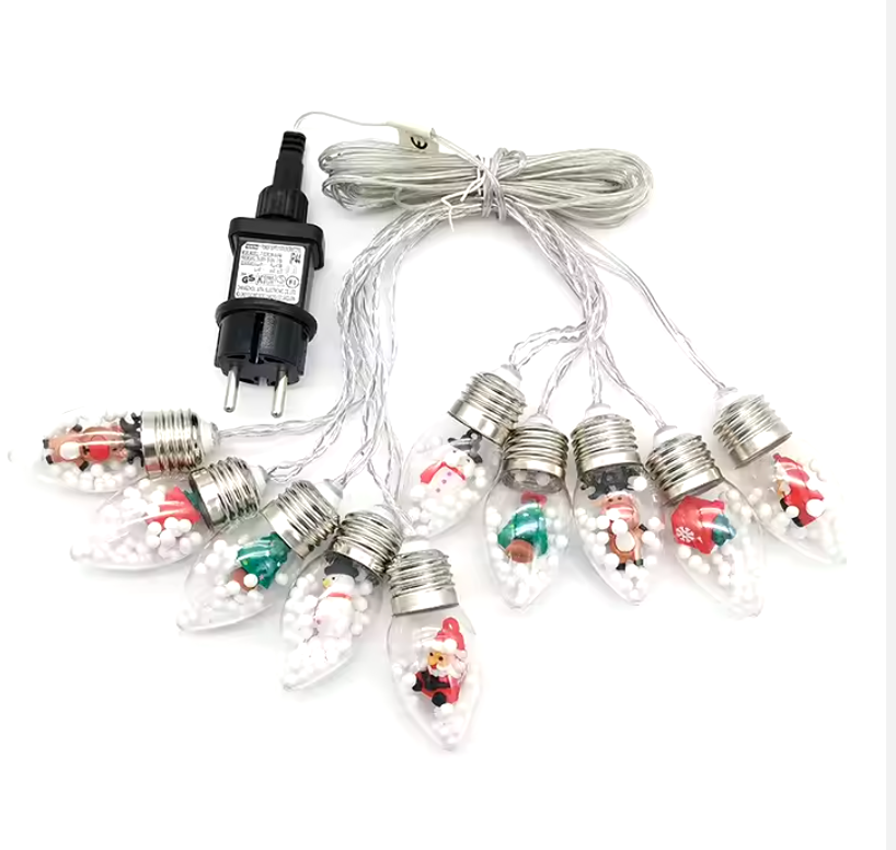 SLSL21-IP44 candle bulb LED Fairy String Light New Year Christmas Tree Wedding Home Indoor Outdoor Decor